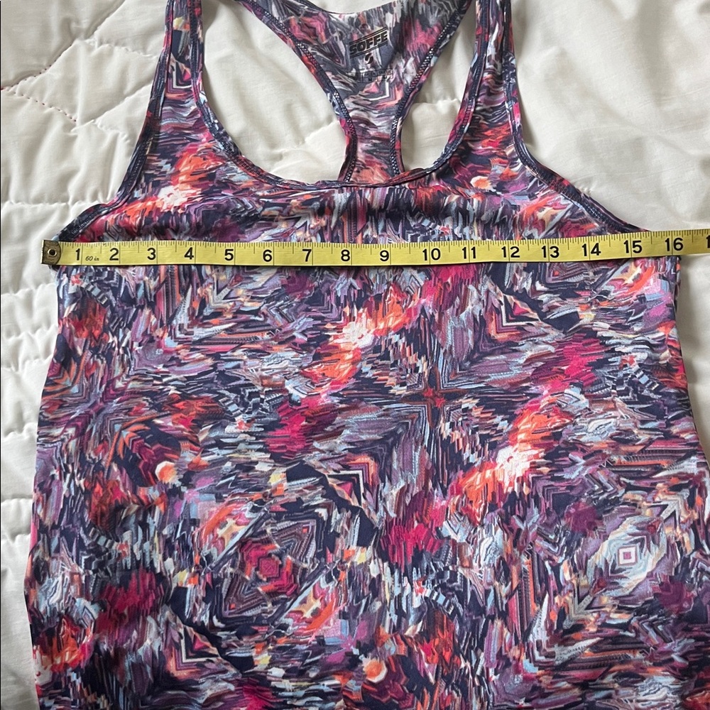 Soffe Infinite Obsession Performance Racerback Tank Top - Picture 7 of 8